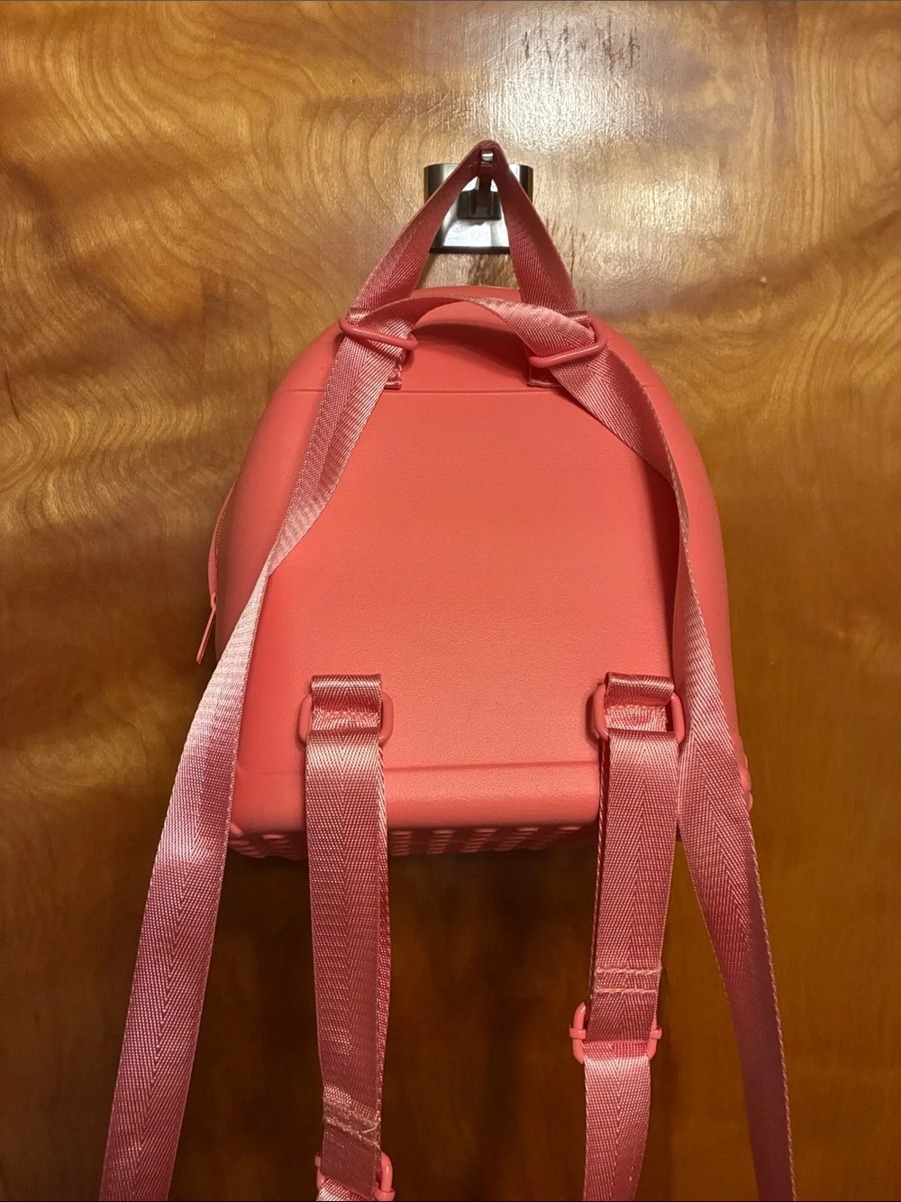 SIMPLY SOUTHERN. Hard shell pink Mini Backpack. Ventilation holes. NWOT